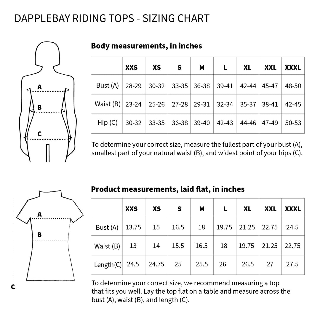 Dapplebay Lady Riding Top - Short Sleeve