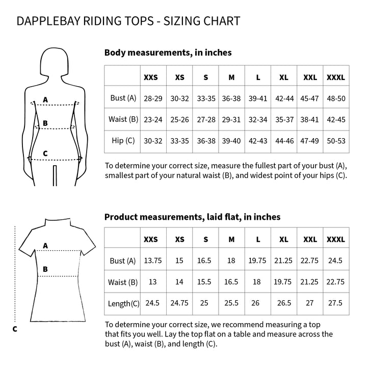 Dapplebay Lady Riding Top - Short Sleeve