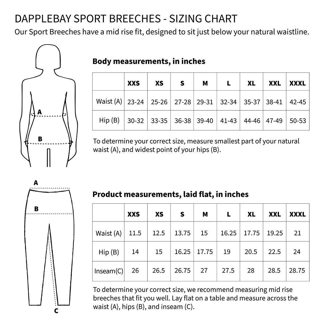 Dapplebay Sport Dressage Full Seat Show Breeches-White