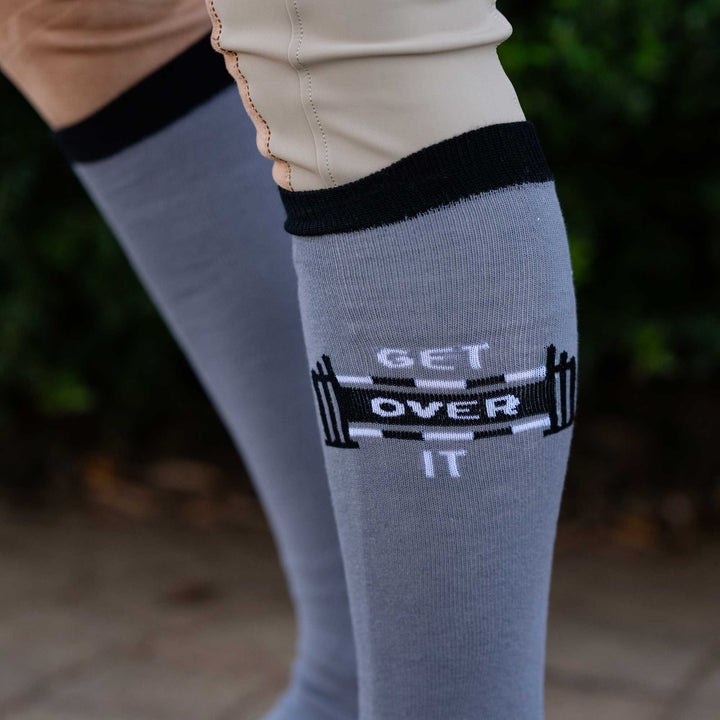 Dapplebay Knit Boot Socks - Get Over It