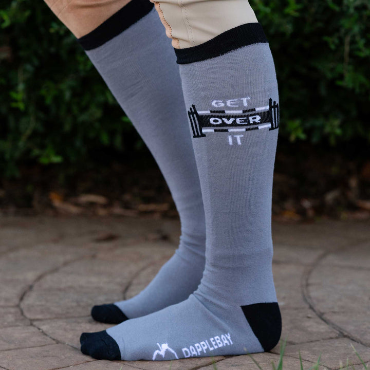 Dapplebay Knit Boot Socks - Get Over It