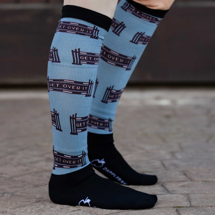 Dapplebay Slick Boot Socks - Get Over It