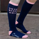 Dapplebay Knit Boot Socks - Good Rides Only