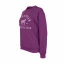 Dapplebay Equestrian Athletic Club Sweatshirt - Plum