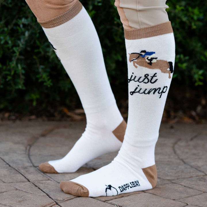 Dapplebay Knit Boot Socks - Just Jump