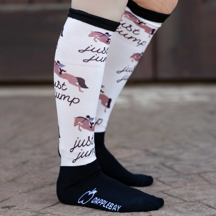 Dapplebay Slick Boot Socks - Just Jump