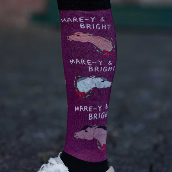 Dapplebay Mare-y & Bright Slick Boot Socks