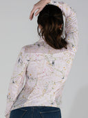 Dapplebay Dragonfly Meadow Western Riding Top - Light Pink