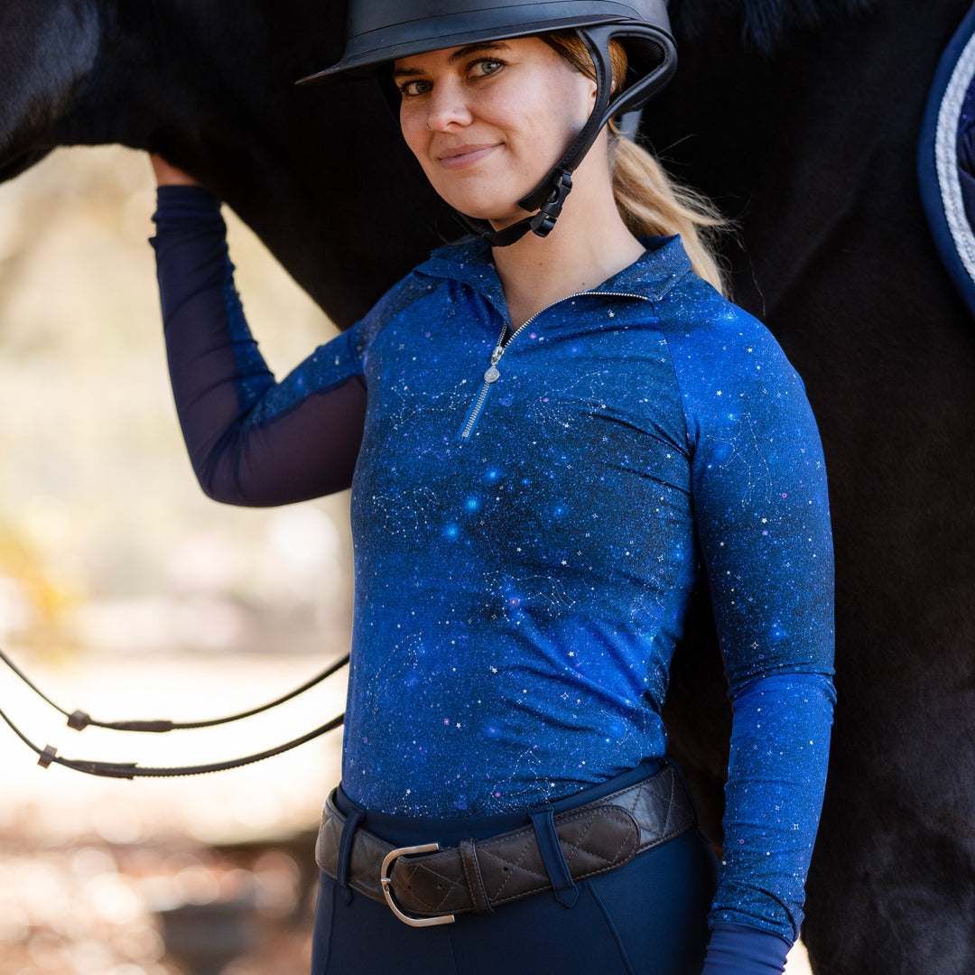 Constellation 1/4 Zip Light Riding Top ~ LIMITED EDITION
