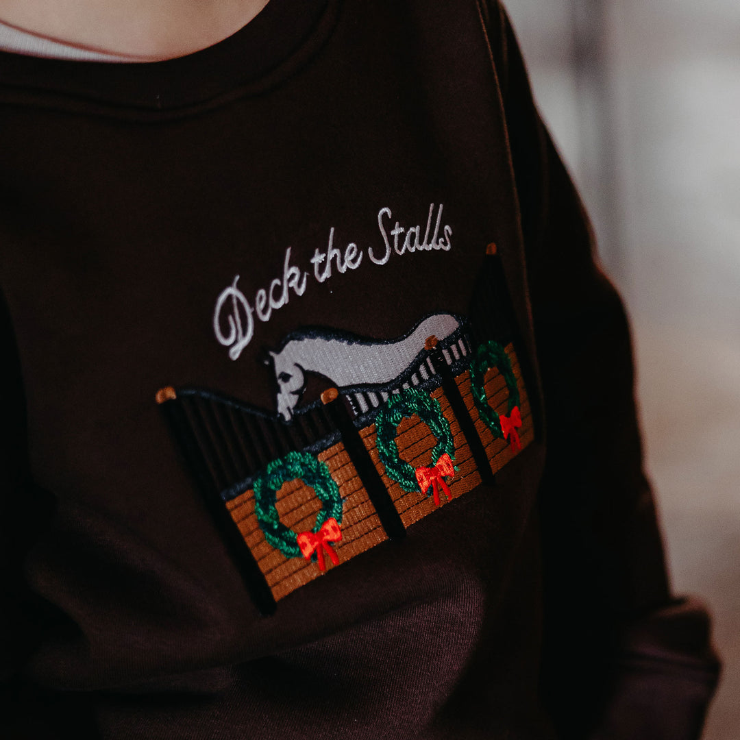 Dapplebay Kid's Deck The Stalls Sweatshirt