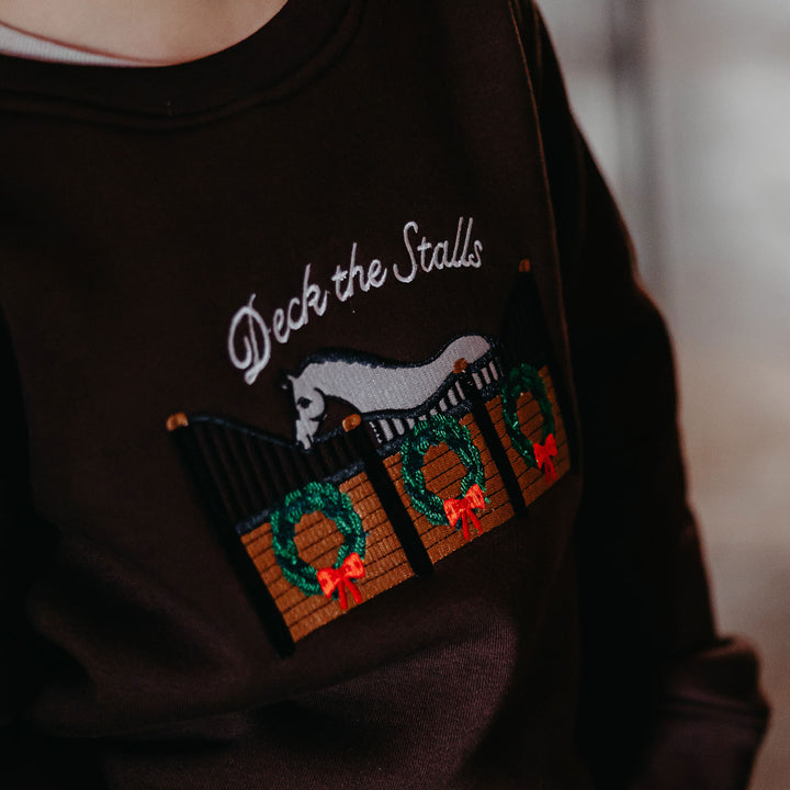 Dapplebay Kid's Deck The Stalls Sweatshirt
