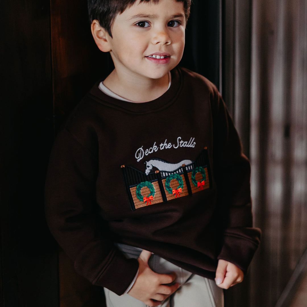 Dapplebay Kid's Deck The Stalls Sweatshirt