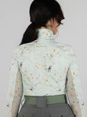 Dapplebay Dragonfly Meadow 1/4 Zip Riding Top - Long Sleeve