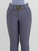 Dapplebay Sport Silicone Full Seat Breeches-Purple Dusk