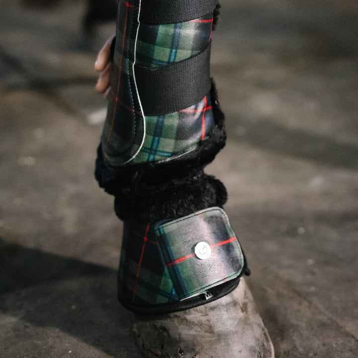 Holiday Plaid Bell Boots ~ LIMITED EDITION