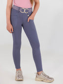 Dapplebay Kids Essential Silicone Full Seat Tights-Purple Dusk