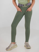 Dapplebay Kids Essential Silicone Full Seat Tights-Rosemary