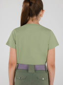 Dapplebay Kids Equestrian Athletic Club Tee-Sage