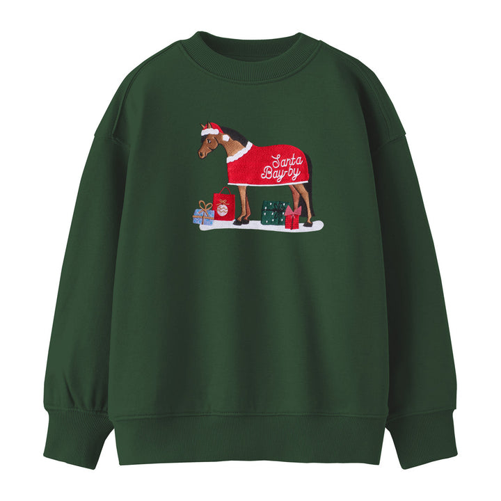 Dapplebay Kid's Santa Bay-by Sweatshirt