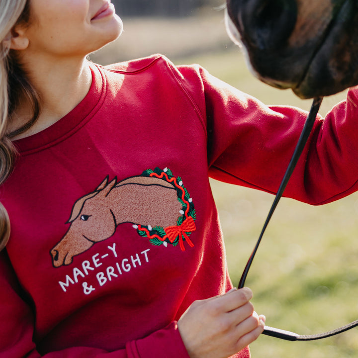 Dapplebay Mare-y & Bright Crewneck  Sweatshirt