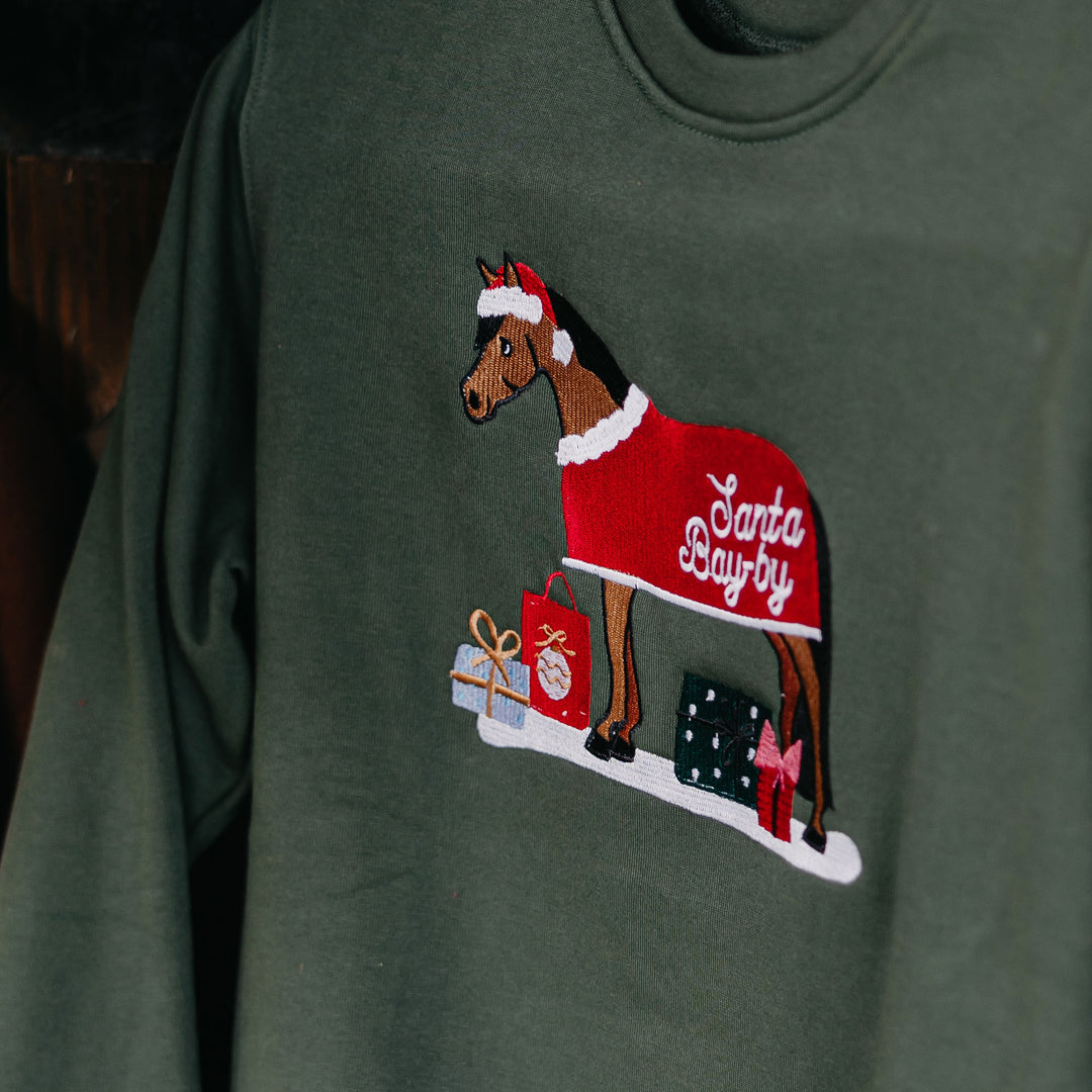 Dapplebay Kid's Santa Bay-by Sweatshirt
