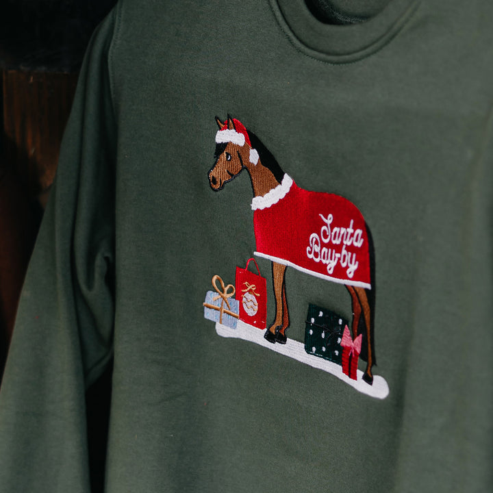 Dapplebay Kid's Santa Bay-by Sweatshirt