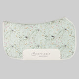 Dapplebay Dragonfly Meadow Western Saddle Pad-Green