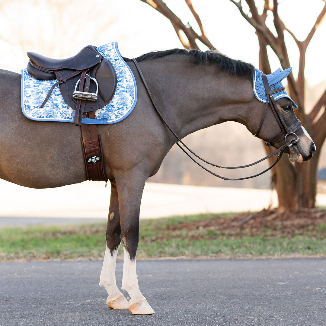 Equestrian Toile Pony Fly Veil ~ LIMITED EDITION