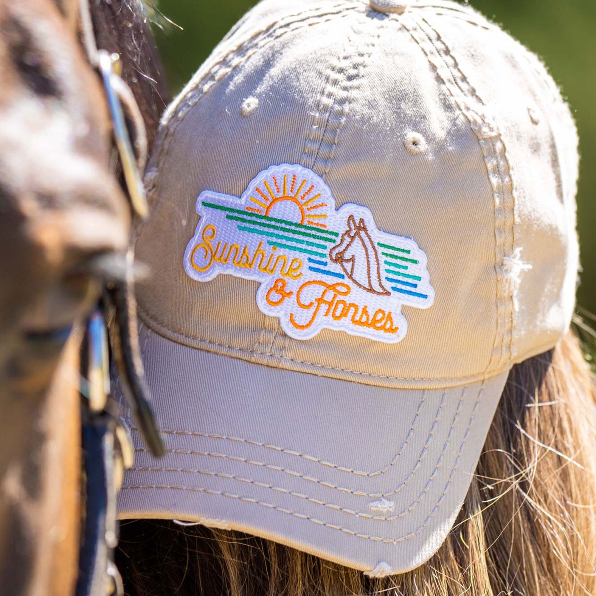 Ladies equestrian cheap baseball caps